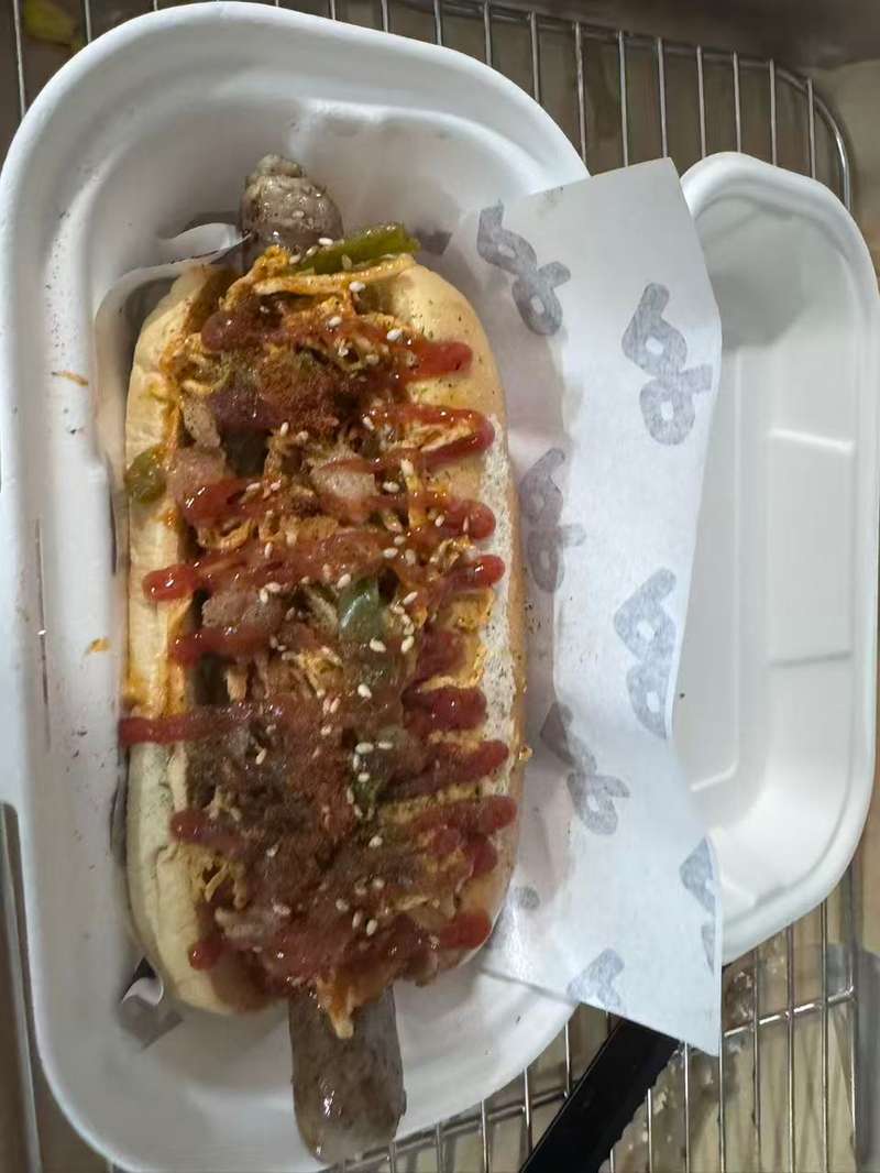 脏脏手撕猪热狗